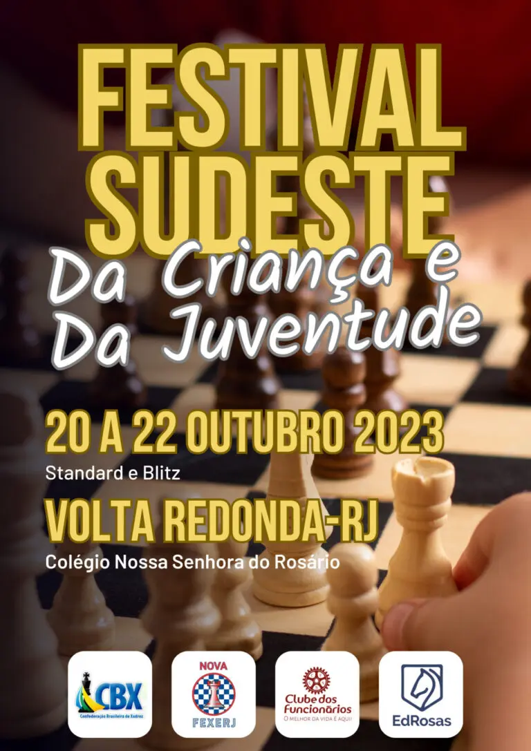 Volta Redonda recebe Festival Sudeste de Xadrez